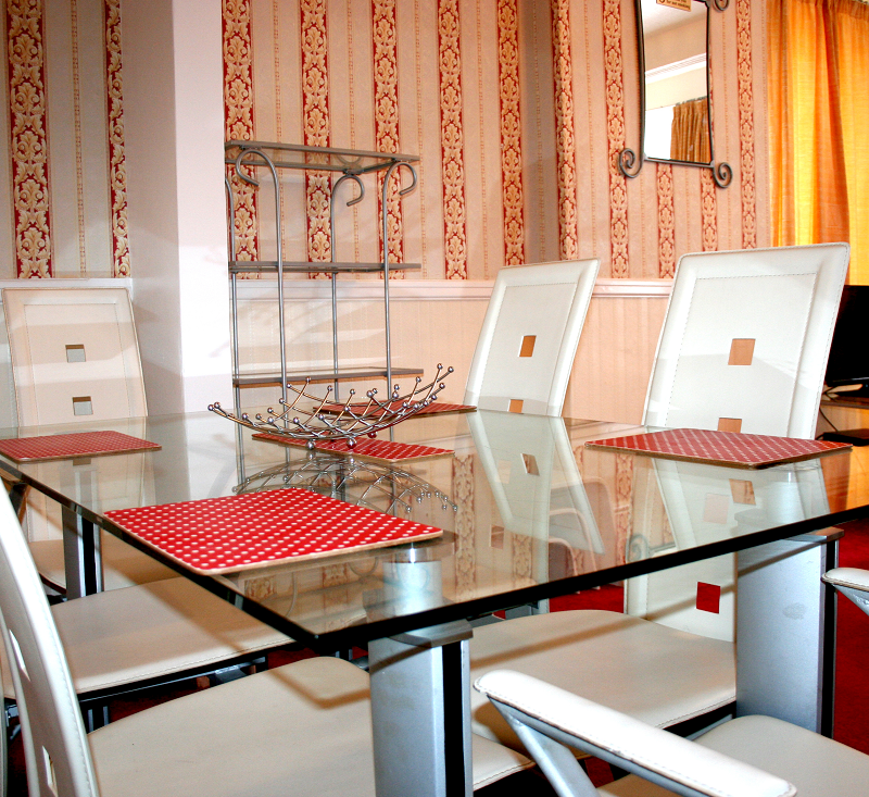 Self-catering apartment living room